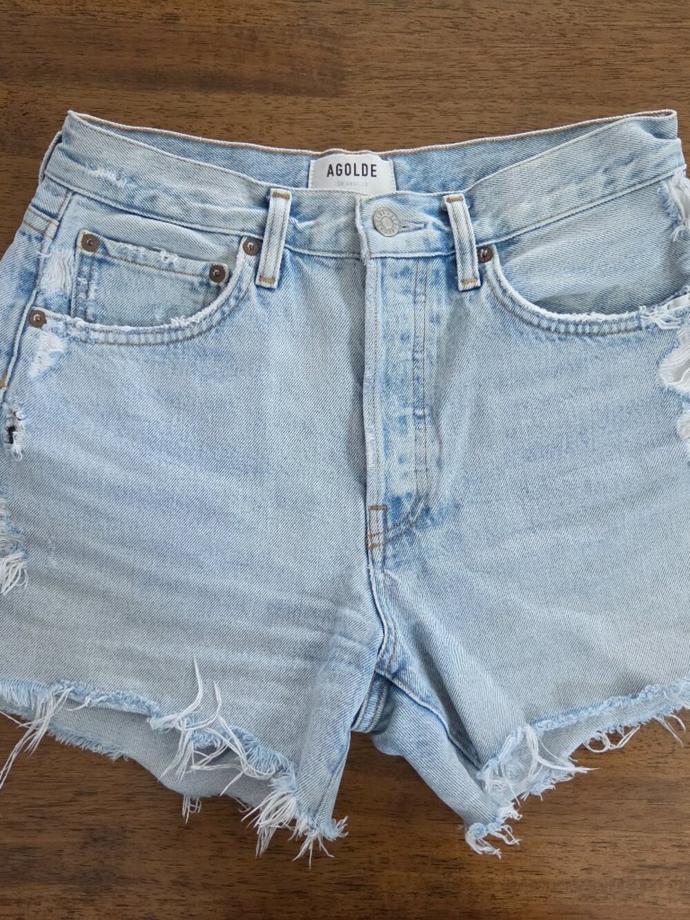 Agolde Parker Long Shorts
